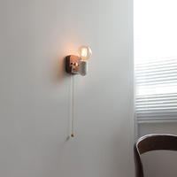 Lampe murale moderne en noyer noir 2023 avec abat-jour en céramique LED blanc chaud, décoration de salon, balcon, simple, vitrine de magasin, design