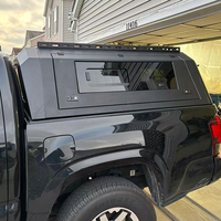 Bâche de camionnette étanche en aluminium avec verrouillage, couvercle rigide pour Ford F150 Toyota, sans perçage, pour camping-car