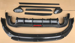 Kit de Carrocería de Alta Calidad Compatible con Volkswagen <span class=keywords><strong>Golf</strong></span> 8 GTI, Difusor Delantero, Faldones Laterales, Parachoques para <span class=keywords><strong>Golf</strong></span> <span class=keywords><strong>VIII</strong></span> MK8 - Product Image 2