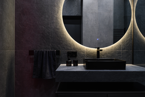 กระจกห้องน้ำแบบติดผนังพร้อมไฟ LED พลังงานแสงอาทิตย์ รุ่นใหม่ ระบบทำความร้อนเร็ว ควบคุมอัจฉริยะ พร้อมแผ่นทำความร้อนกราฟีน ป้องกันความร้อนเกิน - Product Image 4