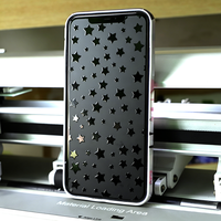 Fonlyu - Protector de Pantalla Mate Anti-Espía de 190*120 mm con Diseño Texturizado, Películas de Hidrogel para Máquina de Corte con Plotter