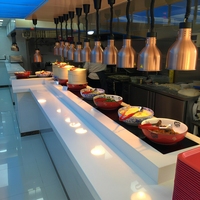 Cuisinière à induction encastrable commerciale pour hôtels et buffets de restauration, réchaud à induction à température réglable