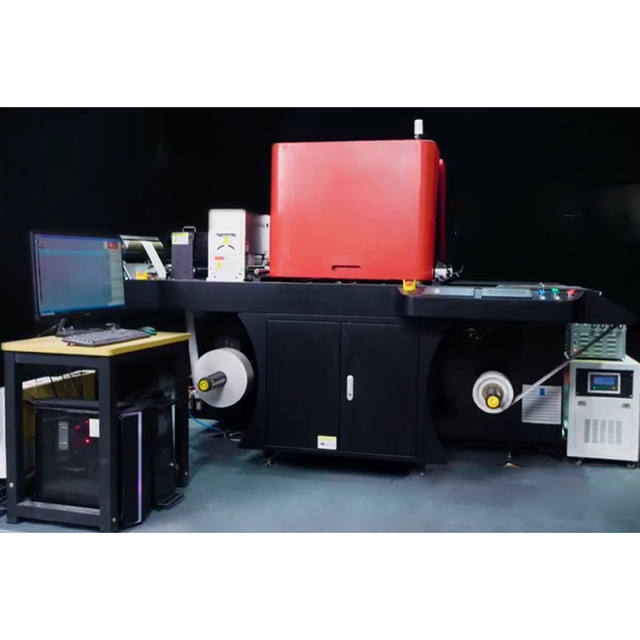 Roll to Roll Digital Color Inkjet Printer-Automatic High Efficiency Multifunctional Label Printer