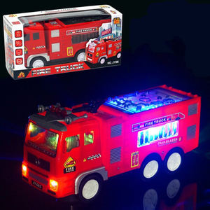 Camión <span class=keywords><strong>de</strong></span> <span class=keywords><strong>Bomberos</strong></span> Eléctrico <span class=keywords><strong>de</strong></span> Juguete para Niños, 220V, Luces Intermitentes Brillantes 4D, Sonidos <span class=keywords><strong>de</strong></span> Sirena Reales, Función Bump & Go, Escala 1:16, Camión <span class=keywords><strong>de</strong></span> <span class=keywords><strong>Bomberos</strong></span> <span class=keywords><strong>de</strong></span> Plástico - Product Image 5
