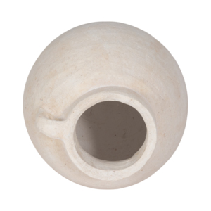Vaso rotondo a forma di bulbo con manico, in terracotta, per decorazioni per la casa, stile contemporaneo. - Product Image 6
