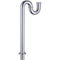 Siphon de lavabo et de toilettes en bronze durable 1 1/4, modèle bouteille 1 1/4 pour salle de bain, siphon de vidage pour lavabo et toilettes