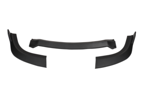 Acessórios para carro, acessórios difusores de carro preto fosco 3 pçs para chrysler 300c pp abs - Product Image 2