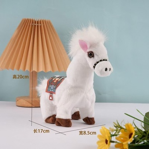 <span class=keywords><strong>Peluche</strong></span> de cheval intelligente personnalisée avec IA, jouet électrique qui marche et apaise, pour enfants - Product Image 4