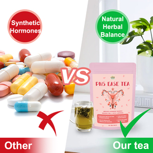 Tisana di Foglie di Lampone per il Benessere Femminile: Allevia il Disagio Mestruale, Favorisce la Fertilità, Riscalda l'Utero, Regola gli Ormoni e Sollievo da PMS - Product Image 3