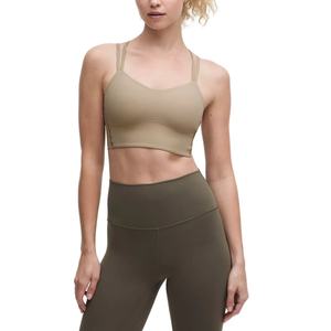 Soutien-gorge de sport à fort maintien pour femmes, vente en gros directe d'usine, toucher doux, pour la gym, le fitness, le sport, grande taille, style simple - Product Image 6