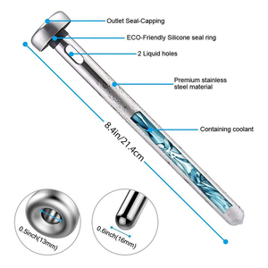 Accessoires de <span class=keywords><strong>bar</strong></span> best-sellers : Glaçons réutilisables en acier inoxydable écologiques pour refroidir les bouteilles de bière et le <span class=keywords><strong>whisky</strong></span> - Product Image 2