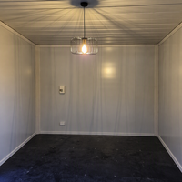 Maison préfabriquée de luxe, modulaire, mobile, portable, démontable, type conteneur, pour habitation