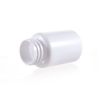 Flacon en plastique HDPE blanc de 20 ml à 200 ml pour capsules de vitamines, pilules, médicaments, avec bouchon sécurité enfant