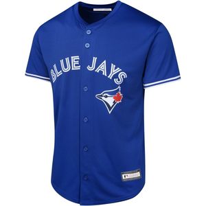 Maillot de baseball pour enfants et jeunes des Blue Jays de Toronto, bleu, alternatif, anti-humidité, pour garçons de 8 à 20 ans - Product Image 1