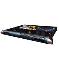 Amplificateur numérique portable professionnel PFX AUDIO M350-2 1U 2 canaux 350W, stable, classe D, haut-parleurs 8 ohms 4 ohms, boîtier métallique