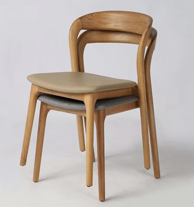 Chaise de salle à manger Cloud, livraison aux États-Unis |   Chaises de salle à manger en bois massif sur mesure avec un design moderne pour les restaurants et l'hôtellerie Prix DDP USA - Product Image 5