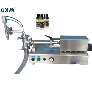 Machine de remplissage semi-automatique de haute précision pour liquides cosmétiques et chimiques en flacons/pots avec emballage en verre/métal - Product Image 1