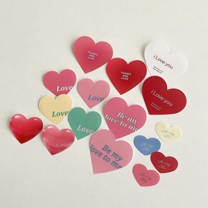 สติกเกอร์อะคริลิกรูปหัวใจรูปน้ำผึ้งและความหวานสำหรับตกแต่งเค้กวันวาเลนไทน์เทศกาลฉีซีฉลากปิดผนึก - Product Image 2