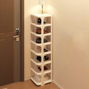 5/6-Tier Small <strong>Shoe</strong> Rack, <strong>Vertical</strong> Narrow Stackable Organizer Efficient <strong>Shoe</strong> <strong>Storage</strong> for Entryway and Small Spaces - Product Image 3