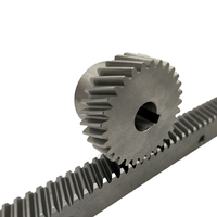 Crémaillère et pignon hélicoïdaux personnalisés M1 M2 M3 M4 M5 M6 M8 M10 pour machine CNC