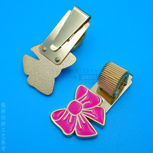Metal Spring Pen <b>Clip</b> 45mm Alloy For Notebooks Journals Stationery Gift Business Advertising Promotional Use - Product Image 1