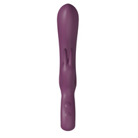Rose Rabbit Vibrator USB Aufladbarer Silikon-Dildo G-Punkt Klitoris-Massage Doppelte Vibration Wasserdicht für Frauen