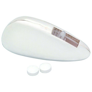 ELISIR Mini Portapillole 32x65mm, Scatola Rettangolare per Medicinali in PP e Metallo per Conservare Pillole o Altri Farmaci - Product Image 1