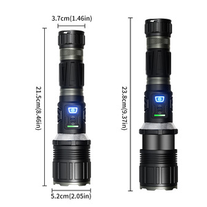 Led <b>Flashlight</b> 50W <b>Rechargeable</b> 26800 Battery Outdoor Camping High Power Torch With Led Light Source White Light - Product Image 1