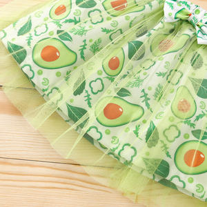 Ensemble T-shirt + Robe et Bandeau pour Tout-Petits – Tenues d'Été Style Doux pour Petites Filles – Vêtements pour Enfants en Gros - Product Image 5