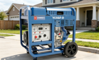 Groupes électrogènes diesel silencieux SDEC YUCHAI 2,8KW-18KW à démarrage automatique, châssis ouvert, ATS, 50Hz