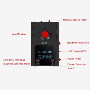 무선 숨겨진 카메라 감지기 GPS 추적기 개인 경보 개인 감지기 K92 - Product Image 2