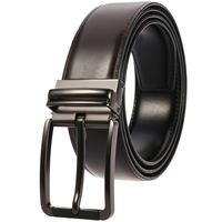 Ceintures en cuir pour hommes avec boucle à ardillon personnalisée avec logo LY35-3943-1