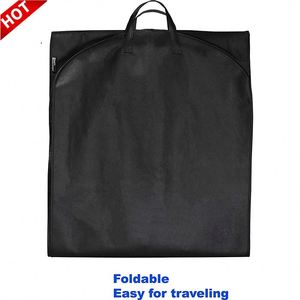 Bolsa de Almacenamiento para Trajes Resistente Personalizada, Negra, de Tela No Tejida, para Colgar Ropa - Product Image 6