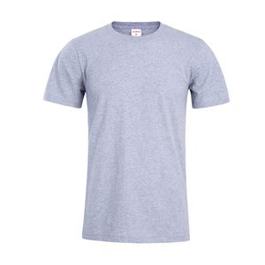 Design Factory's Customizable 200g Cotton Mens T Shirt Short Sleeved Fashionable Leopard White 100% Cotton Factory Direct - Product Image 4