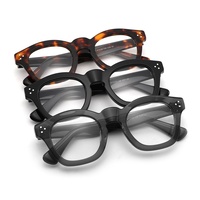 MS 1127 – Lunettes élégantes pour femme en acétate, monture carrée et ronde, branches minimalistes, artisanat de qualité supérieure