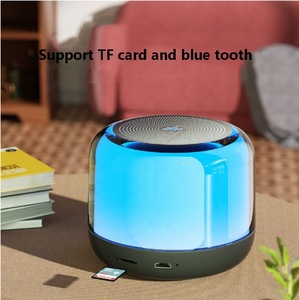 OEM H <span class=keywords><strong>P</strong></span> BTS02 RGB luce Mini blu dente altoparlante 5.0 alla moda impermeabile portatile Wireless Stereo suono TF Card 5W altoparlanti - Product Image 3