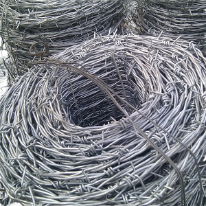 Alambre de púas galvanizado de la marca SQ, malla de alambre de púas simple, precio económico, muestras gratuitas, bobinas de alambre de hierro de China, ¡gran oferta! - Product Image 2
