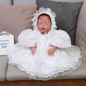 White Baptism Dresses - Elegant Christening Gowns for Girls