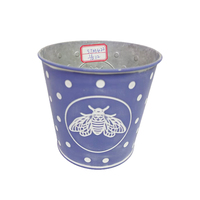 Pot de fleur motif insecte personnalisé Logo en relief Vase porte-fleurs rustique Production de pépinière de fleurs