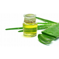 Huile d'extrait d'aloe vera 100% naturelle en gros, qualité supérieure, liquide jaune clair pour la fabrication de bougies et de savons