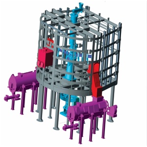 32% HCL k2so4 nhà máy 10000tpy SOP Máy làm kali sulfat với lò mannheim - Product Image 2