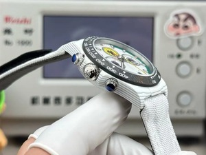 Montre lumineuse de haute qualité, étanche, 41 mm, acier 904L, mouvement ARF factory 3235, montre de plongée en céramique verte - Product Image 6