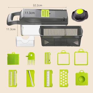 T1Factory - Herramientas <span class=keywords><strong>de</strong></span> Cocina al por Mayor, Cortador <span class=keywords><strong>de</strong></span> Verduras 14 en 1, Mandolina <span class=keywords><strong>Manual</strong></span>, Cortador <span class=keywords><strong>de</strong></span> Frutas y Verduras, Picador <span class=keywords><strong>de</strong></span> <span class=keywords><strong>Cebolla</strong></span>, Picador <span class=keywords><strong>de</strong></span> Verduras - Product Image 3