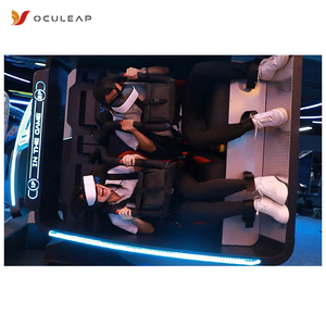 VR Game <span class=keywords><strong>Machine</strong></span> 9D Flying Simulator Dos personas VR/AR/MR Equipment Gaming Commercial Coin y sistemas de pago con tarjeta de crédito VR 360 - Product Image 6