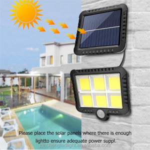 Applique murale Led solaire sans fil avec <span class=keywords><strong>détecteur</strong></span> <span class=keywords><strong>de</strong></span> <span class=keywords><strong>mouvement</strong></span>, imperméable conforme <span class=keywords><strong>à</strong></span> la norme IP65, luminaire <span class=keywords><strong>de</strong></span> paysage, idéal pour un jardin - Product Image 2