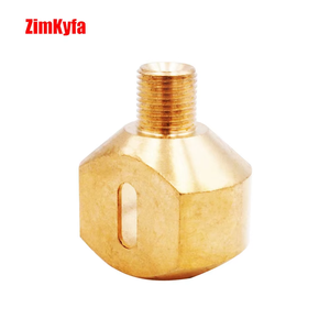 Adaptador Rápido de Carga de Aire CO2 de Cobre Dorado 1/8BSPP con Sonda para Armas de Aire Comprimido S200/S400/S410/S510 PUSH-ON - Product Image 5