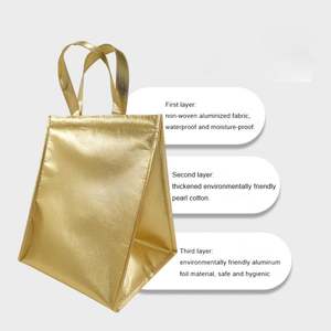 Reusable Insulated PP Cooler Bag Thermal Printed Zipper Birthday <b>Cake</b> Keep Cold Eco-Friendly Birthday <b>Cake</b> Package Solution - Product Image 3