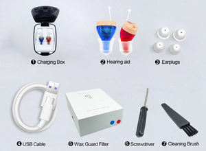 เครื่องช่วยฟังแบบไมโครขนาดเล็กแบบชาร์จไฟได้ - Product Image 4