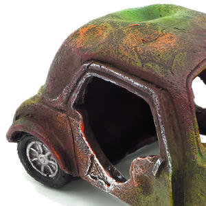 Résine ornement <span class=keywords><strong>Aquarium</strong></span> grotte décoration <span class=keywords><strong>Aquarium</strong></span> voiture endommagée décoration <span class=keywords><strong>Aquarium</strong></span> aménagement paysager - Product Image 5