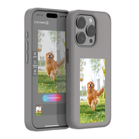 Nouvelle Coque de Téléphone Intelligente NFC à Écran E Ink Designer pour iPhone 17 16 15 Pro Max DIY, Étuis 14/13